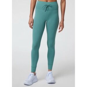 Vuori Daily High waist Drawstring Leggings Medium Garland Green